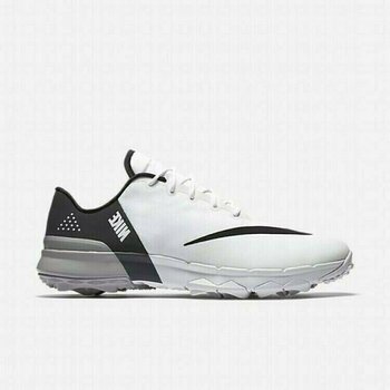 Férfi golfcipők Nike FI Flex Férfi Golf Cipők White/Grey/Black US 11,5 - 1