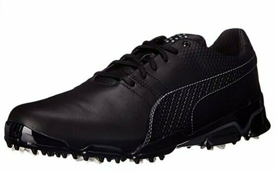 Calçado de golfe para homem Puma Titantour Ignite Mens Golf Shoes White/Black UK 10,5 - 1