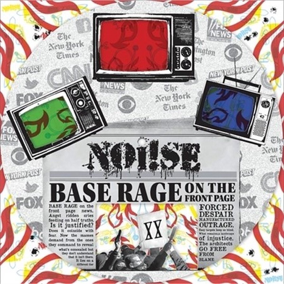 Disque vinyle The Noise - Base Rage On The Front Page (Uvdp) (LP)
