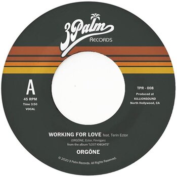Disque vinyle Orgone - Working For Love (7") - 1