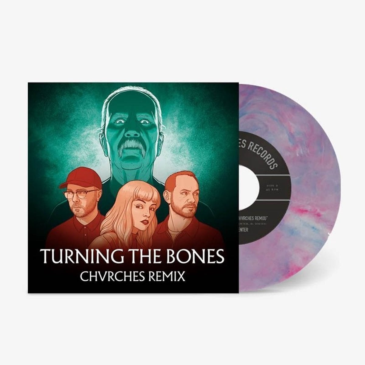 Disque vinyle John Carpenter - Remix Split (Marble Swirl) (Pink Clear /Swirl Coloured) (LP)