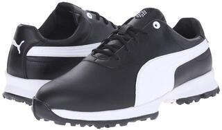 Puma Ace Leather Mens Golf Shoes White/Navy UK 9 Puma Ace Leather Mens Golf Shoes White/Navy UK 9
