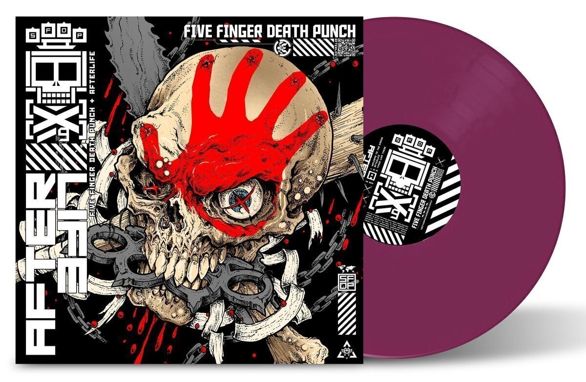 Disque vinyle Five Finger Death Punch - AfterLife (Limited Edition) (Purple Coloured) (2 LP)