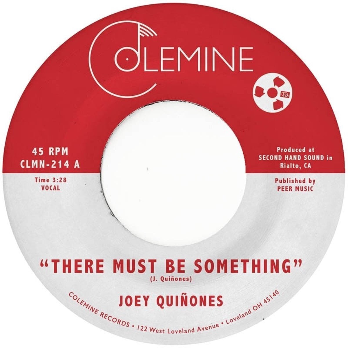 Disque vinyle Joey Quiñones - There Must Be Something (Limited Edition) (Coloured) (7")