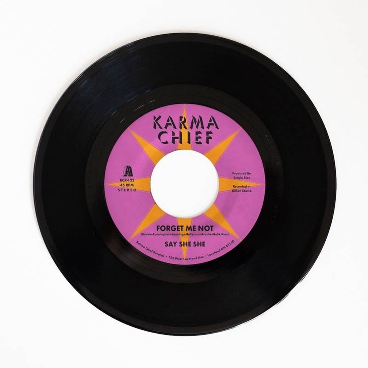 Disque vinyle Say She She - Forget Me Not / Blow My Mind (7")