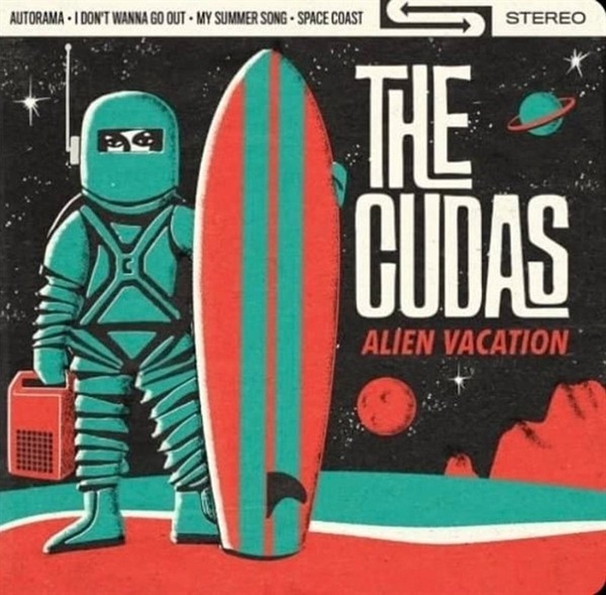 Disco in vinile The Cudas - Alien Vacation (LP)