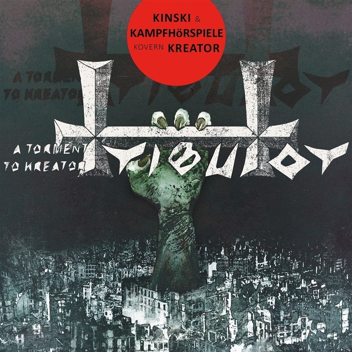 Disque vinyle Kinski & Japanische Kampfhörspiele - Tributor - A Torment To Kreator (Limited Edition) (7")