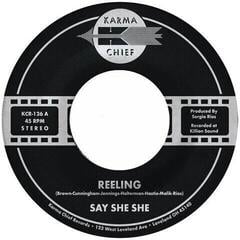 Disque vinyle Say She She - Reeling / Don't You Dare Stop (Limited Edition) (Earth Green Coloured) (7")