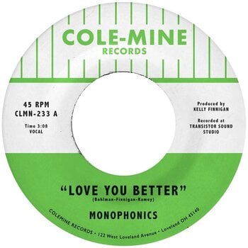 Disco in vinile Monophonics - Love You Better / The Shape Of My Teardrops (7") - 1
