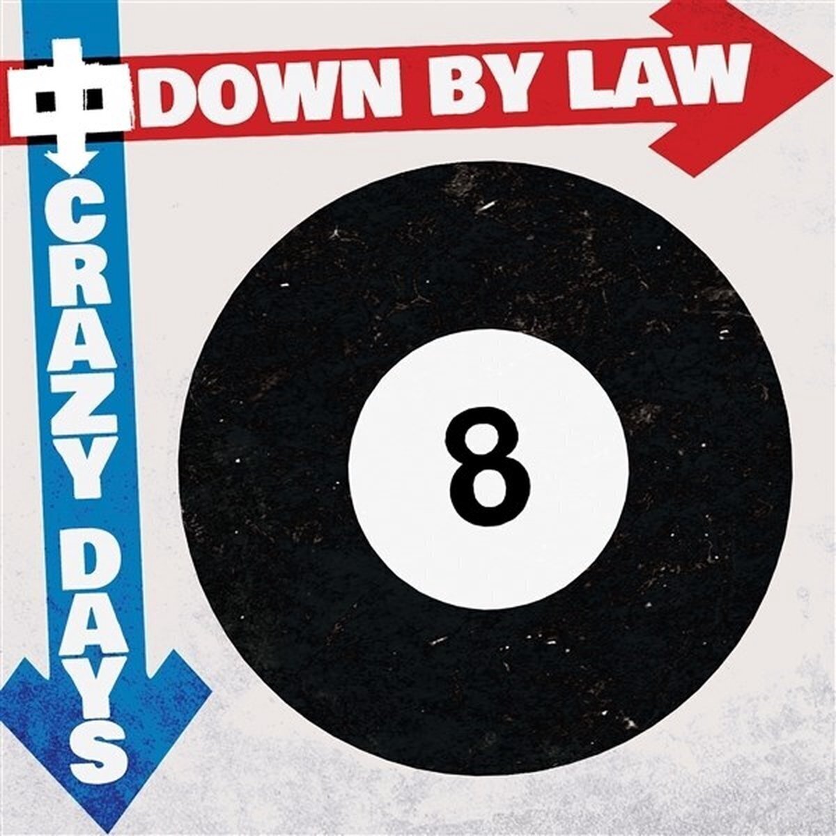 Disco in vinile Down By Law - Crazy Days (Limited Edition) (Red Marble Coloured) (LP)