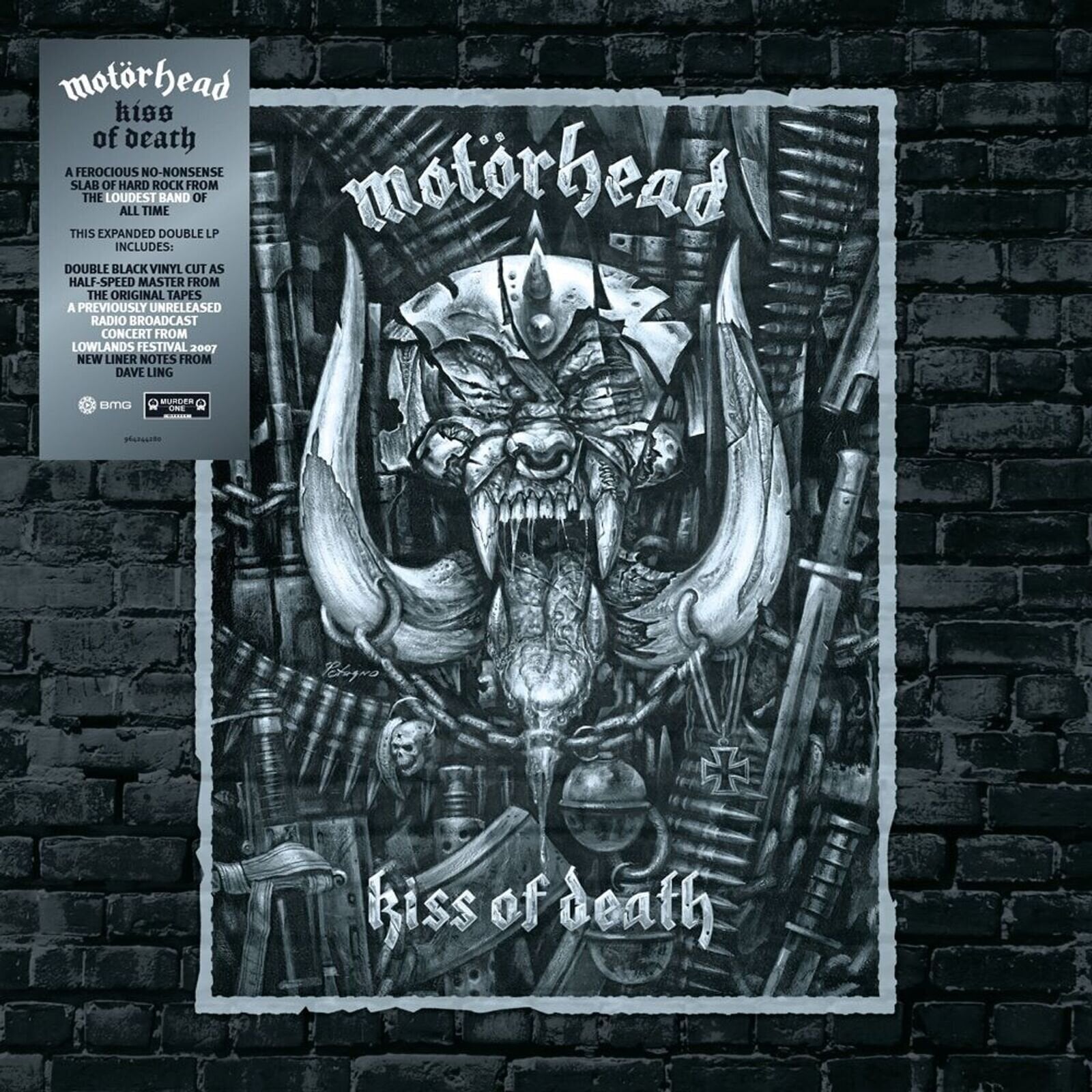 LP Motörhead - Kiss of Death (20th Anniversary Edition) (2 LP)