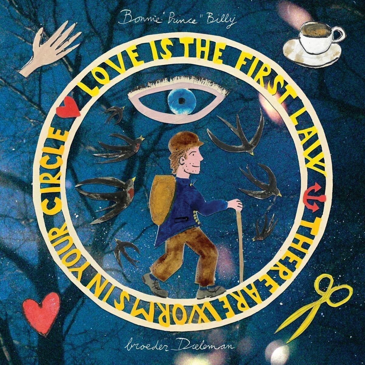 Disco in vinile Bonnie Prince Billy & Broeder Dieleman - Love Is The First Law / There Are Worms In Your Circle (7")