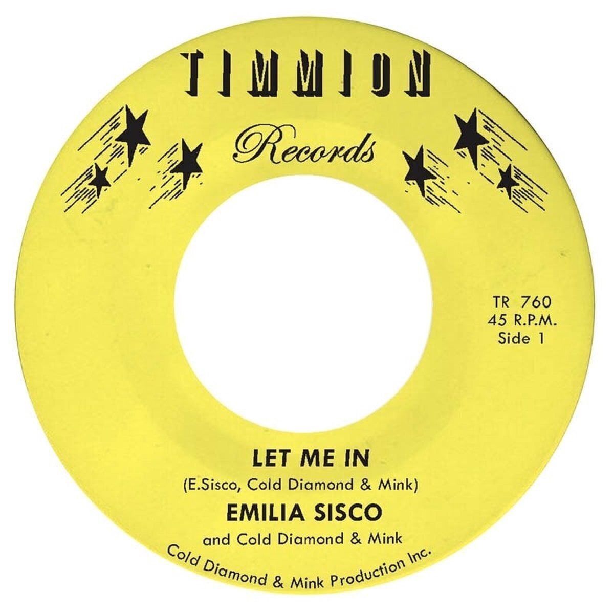 Disco in vinile Emilia Sisco - Let Me In / Way Past Midnight (7")