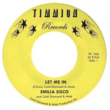 Disco in vinile Emilia Sisco - Let Me In / Way Past Midnight (7") - 1