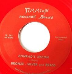 Disco in vinile Bronze, Silver & Brass - Conrad's Lesson (Limited Indie Edition) (Transparent Red Coloured) (7")