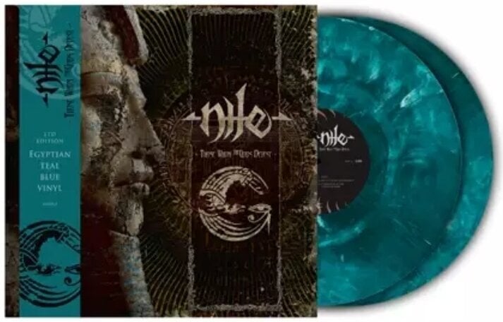 Schallplatte Nile - Those Whom The Gods Detest (Reissue) (Limited Edition) (Gatefold) (Teal Blue Egyptian Marble Coloured) (2 LP)