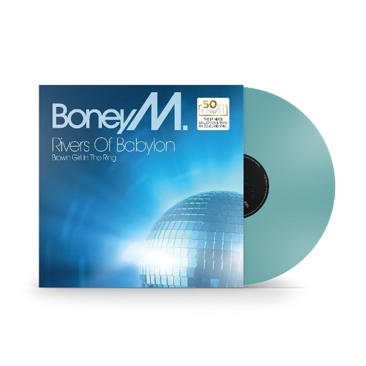 Disco in vinile Boney M. - Rivers Of Babylon (Clear Light Blue Coloured) (EP)