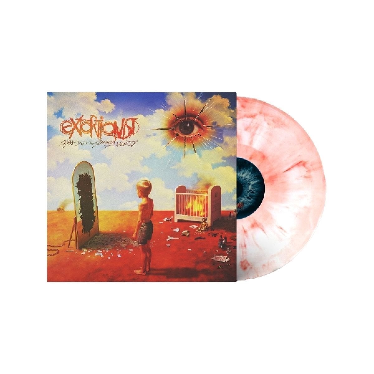 Schallplatte Extortionist - Stare Into The Seething Wounds (Limited Edition) (Eyeball Coloured) (LP)
