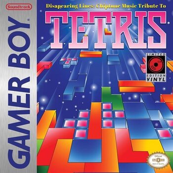 LP platňa Gamer Boy - Tetris Disappearing Lines (Limited Edition) (Reissue) (Orange Translucent Coloured) (LP) - 1