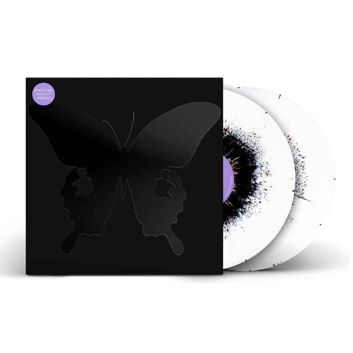 Грамофонна плоча Death Cult - Paradise Live (Gatefold Sleeve) (White with Black Splatter Coloured) (2 LP)