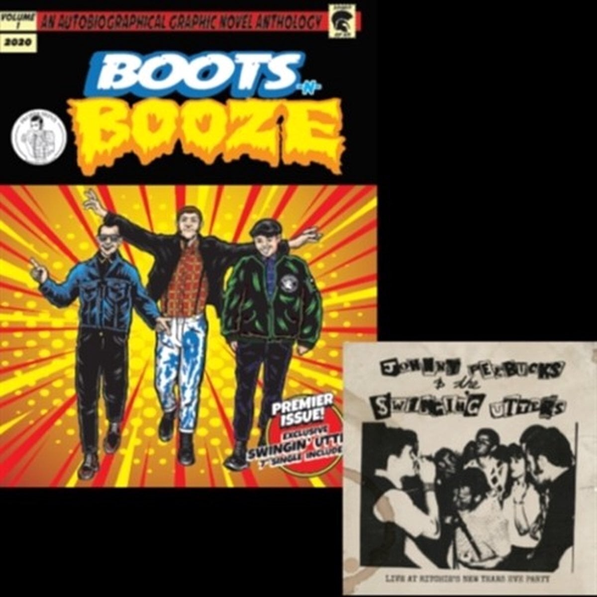 Schallplatte Boots N Booze - Comic #1 (Beer) (LP)
