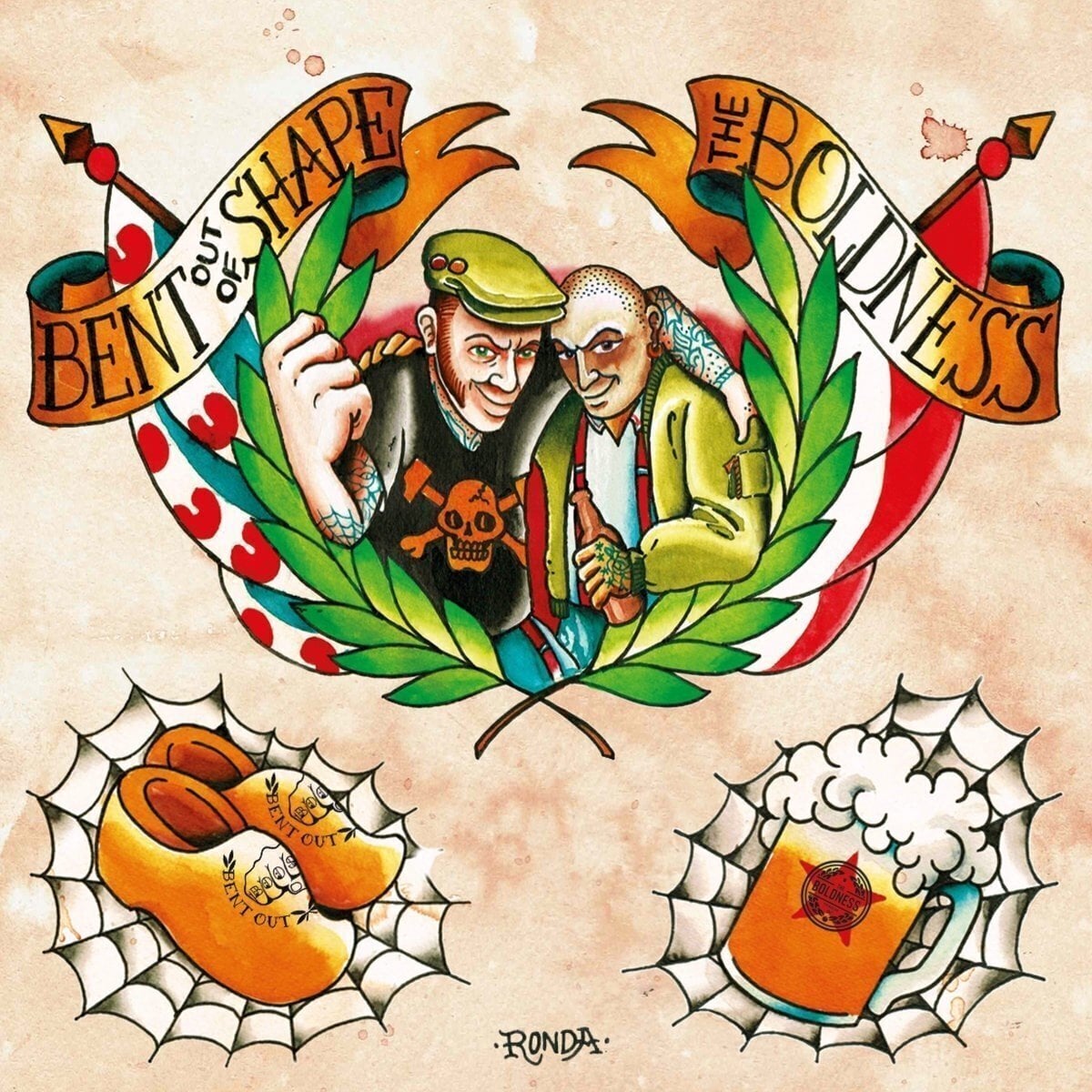 Vinylplate Poor Impulse Control & Bent Out Of Shape - Poor Impulse Control/Bent Out Of Shape Split (LP)