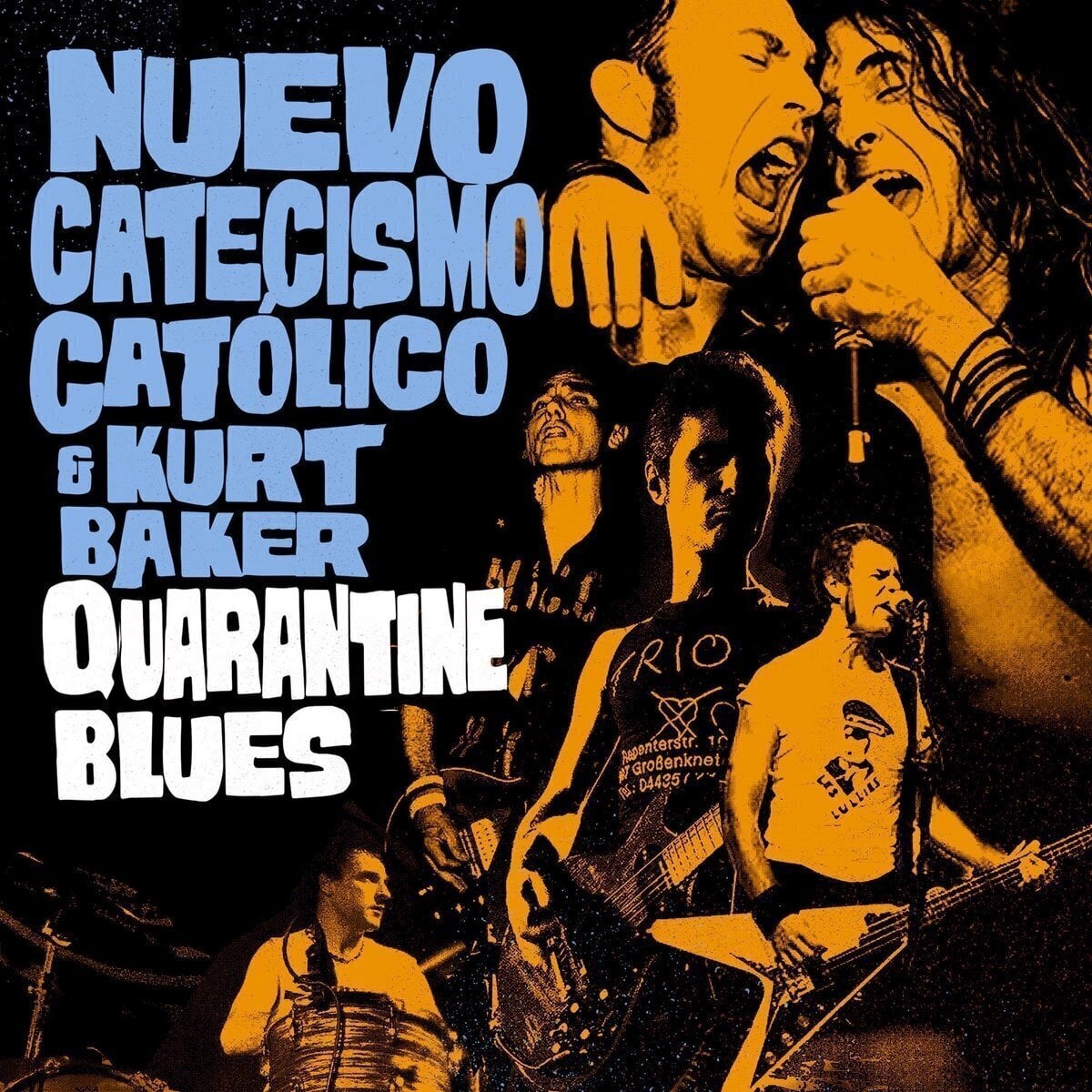 Disque vinyle Nuevo Catecismo Catolico & Kurt Baker - Quarantine Blues (LP)
