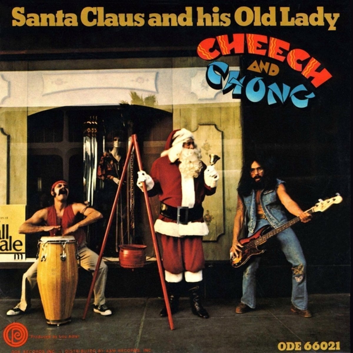 Vinylplade Cheech & Chong - Santa Claus And His Old Lady (Reissue) (Green & Red Coloured) (7")