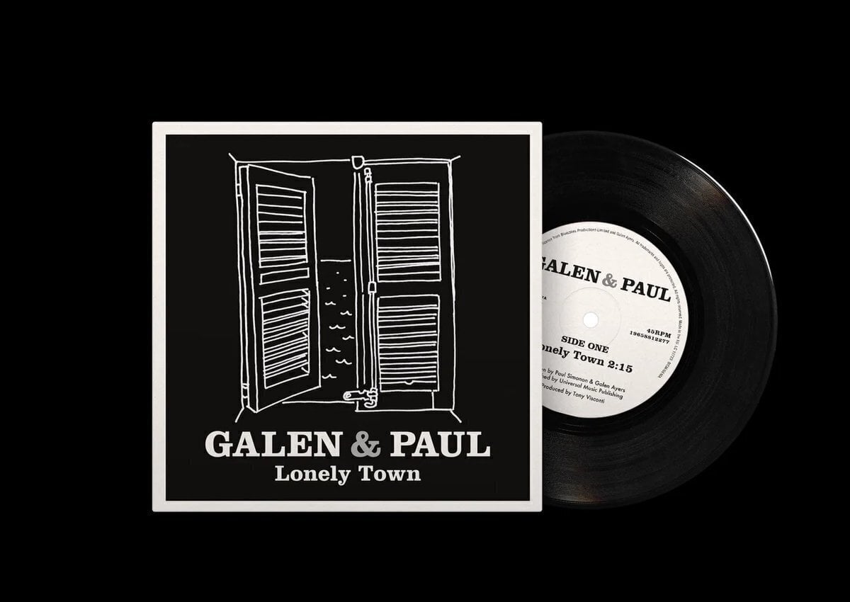 Schallplatte Galen & Paul - Lonely Town (7")