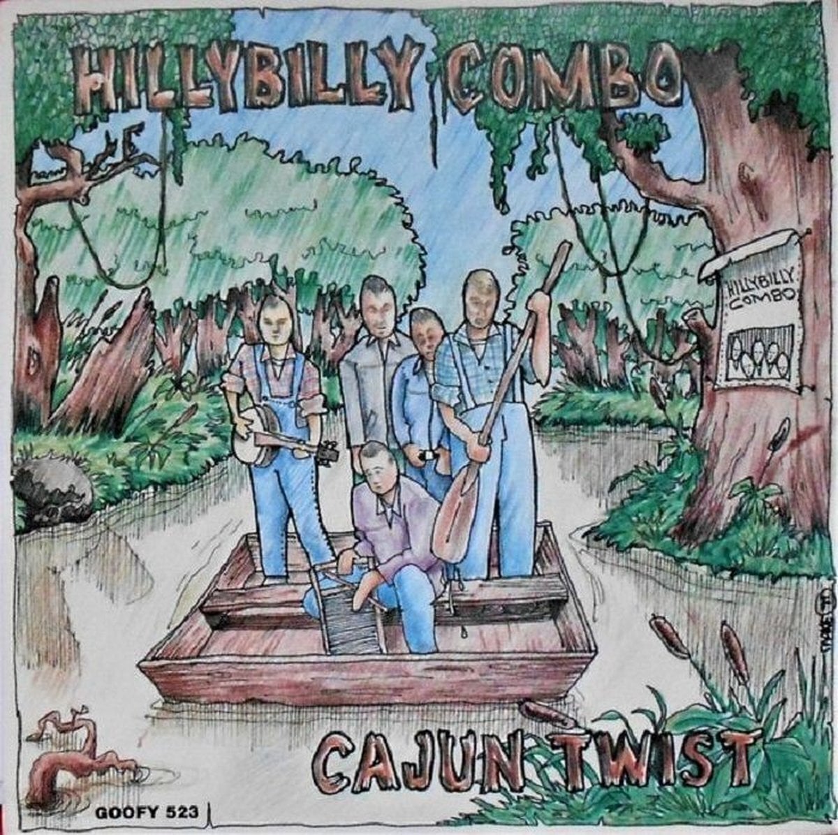 Disque vinyle Hillbilly Combo - Cajun Twist (LP)