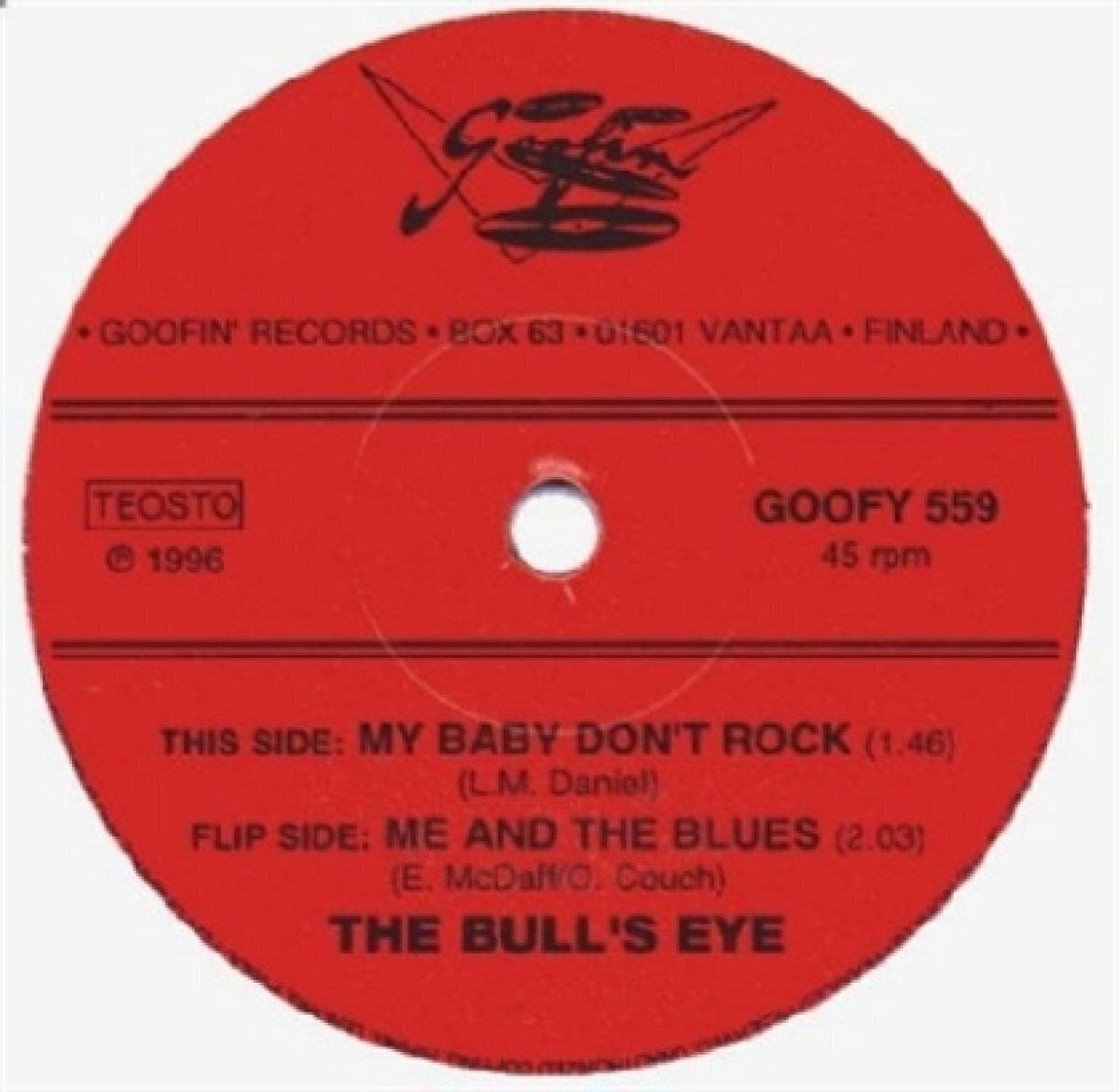Schallplatte The Bull's Eye - My Baby Don't Rock (LP)