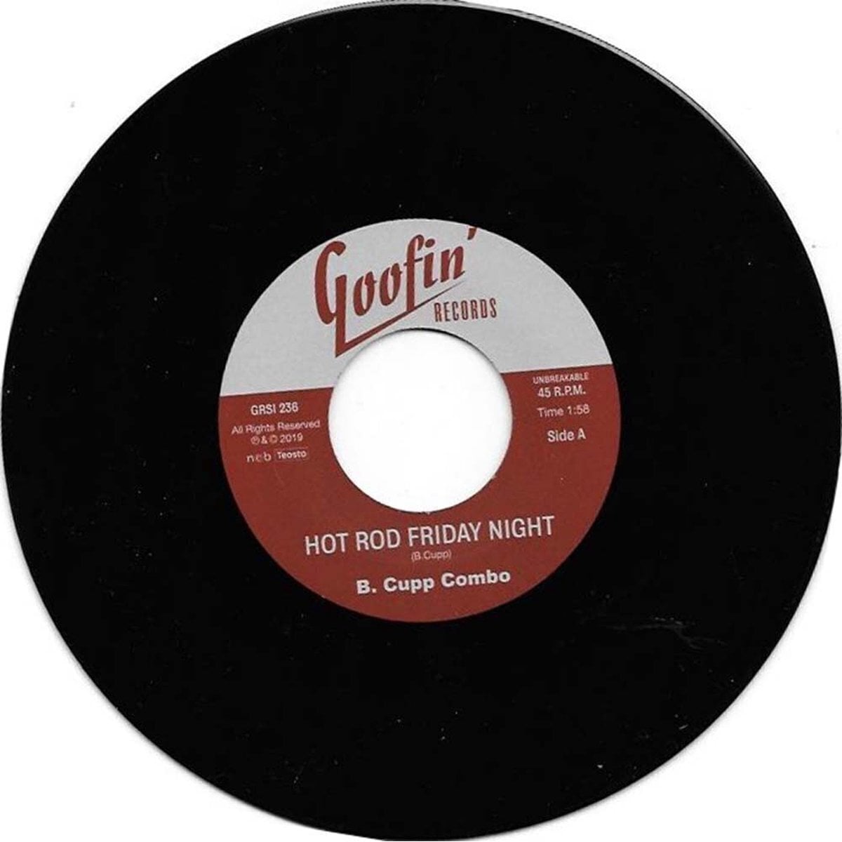 Vinylplate B. Cupp Combo - Hot Rod Friday Night (LP)