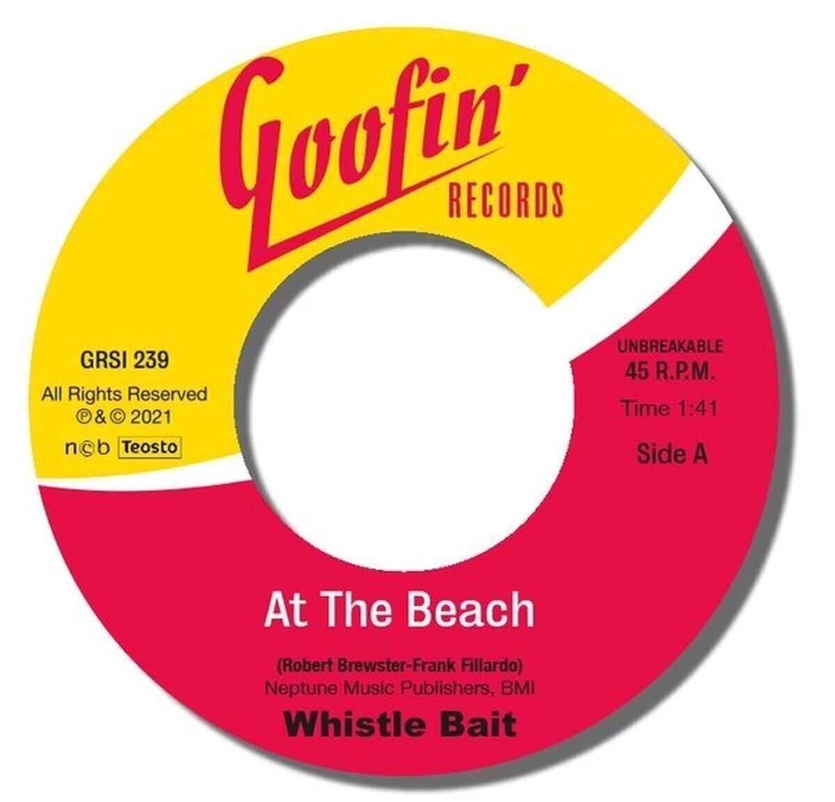 Vinylplate Whistle Bait - At The Beach (LP)