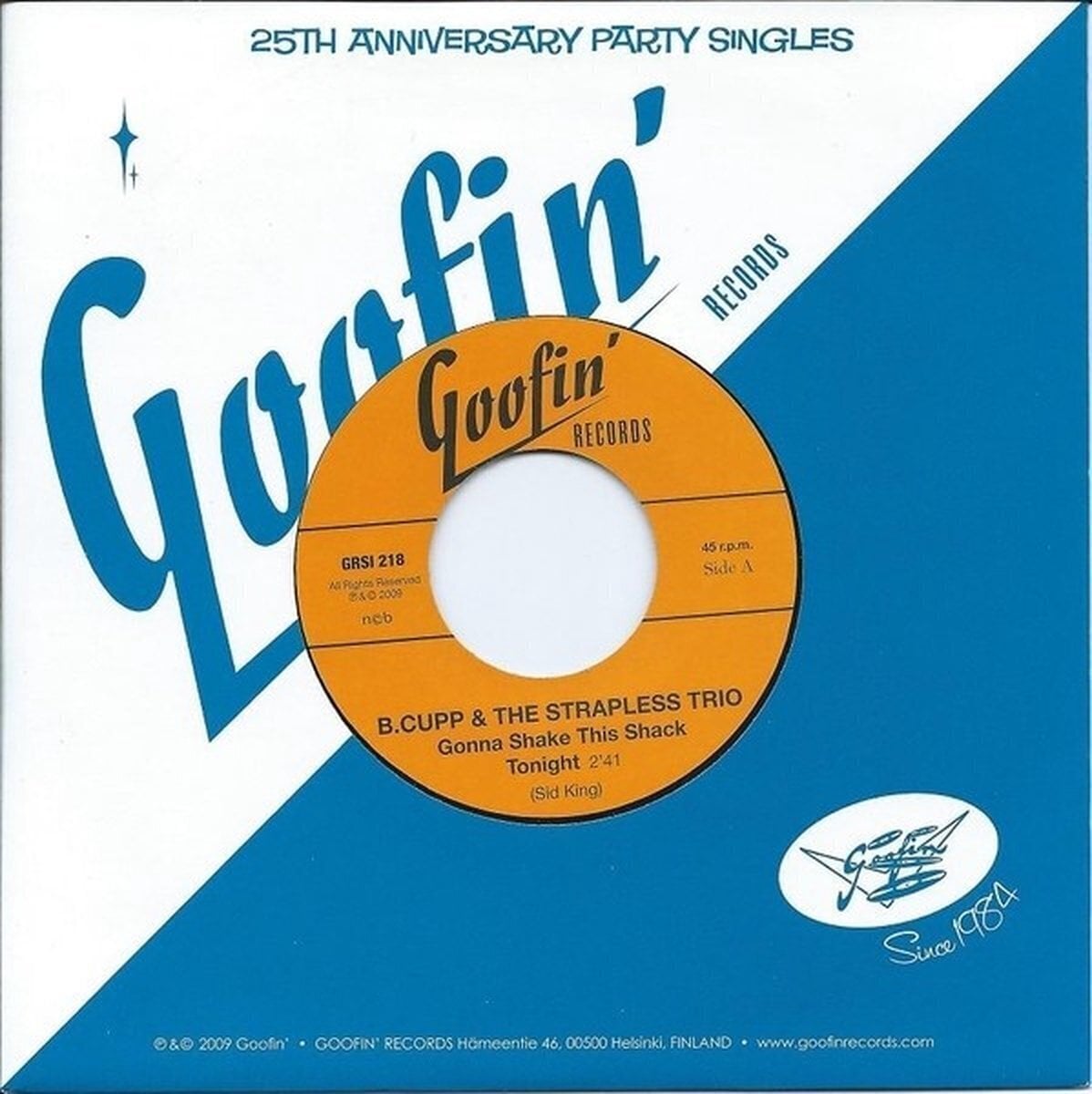 Грамофонна плоча B. Cupp & The Strapless Trio - Gonna Shake This Shack Tonight (LP)