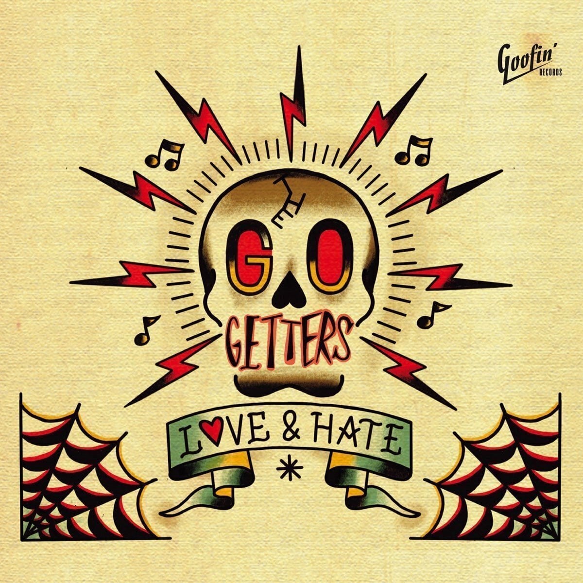 Disque vinyle The Go Getters - Love & Hate (Limited Edition) (LP + CD)
