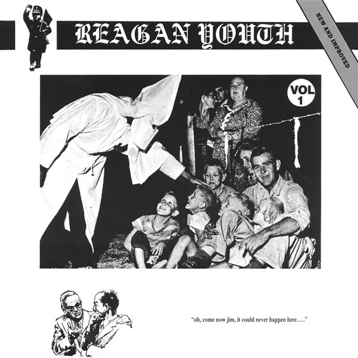 Vinylskiva Reagan Youth - (Silver)volume 1 (Silver Coloured) (LP)