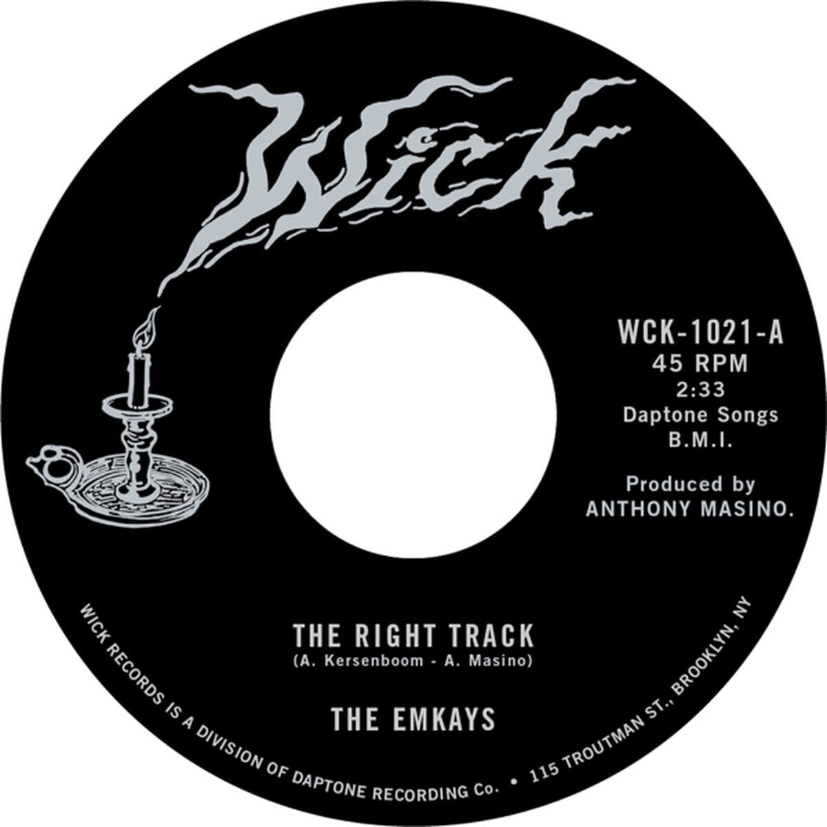 Schallplatte The Emkays - The Right Track/Make It True (7")