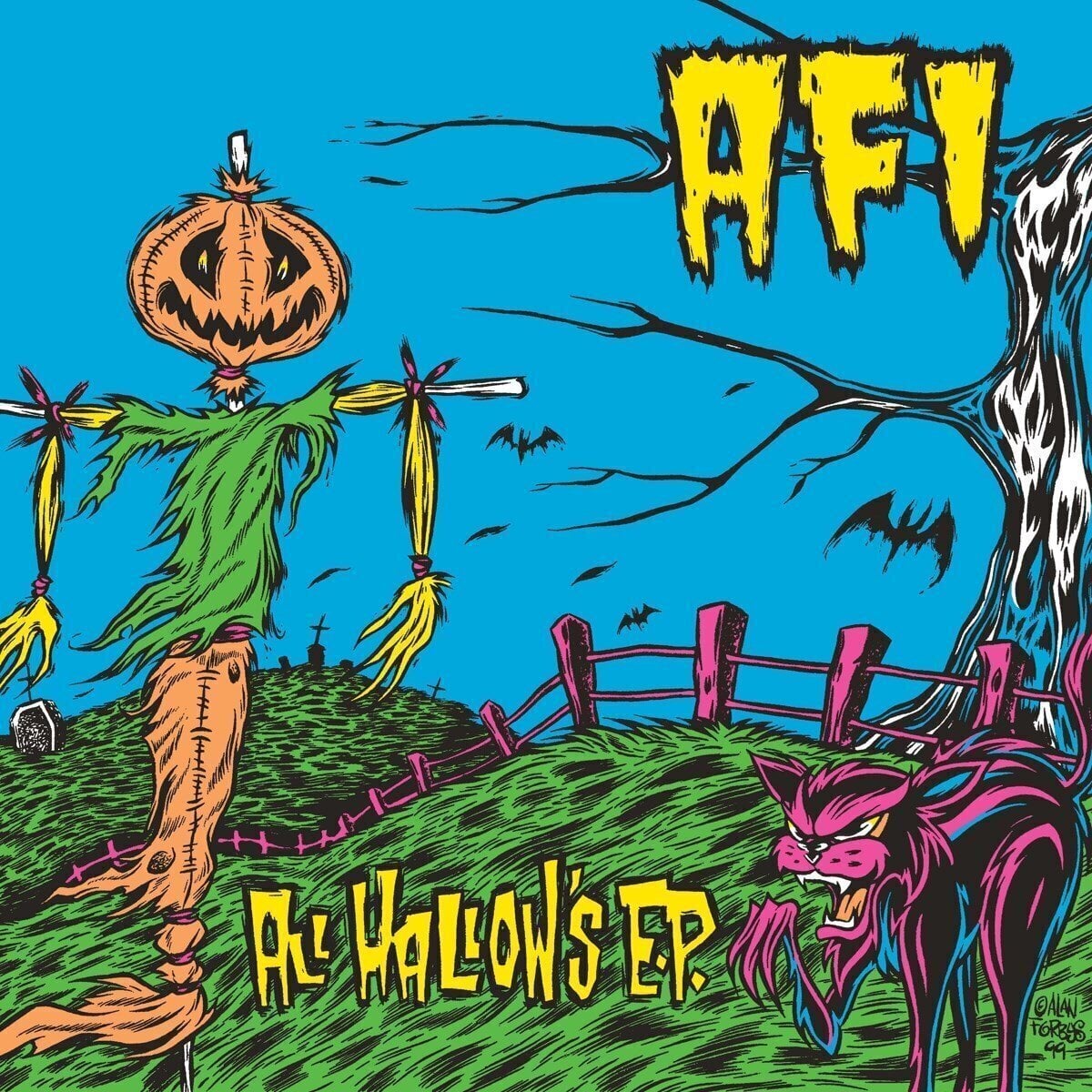 LP ploča AFI - All Hallow's E.P. (Limited Edition) (25th Anniversary Edition) (Spectral Pink Coloured) (EP)