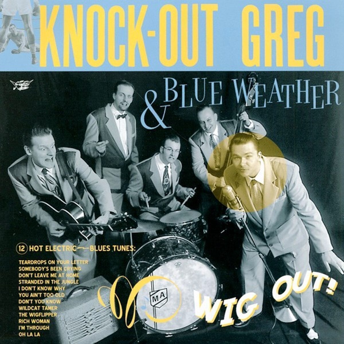 Schallplatte Knockout Greg & Blue Weather & Blue Weather - Wig Out (10"+ 7") (2 LP)