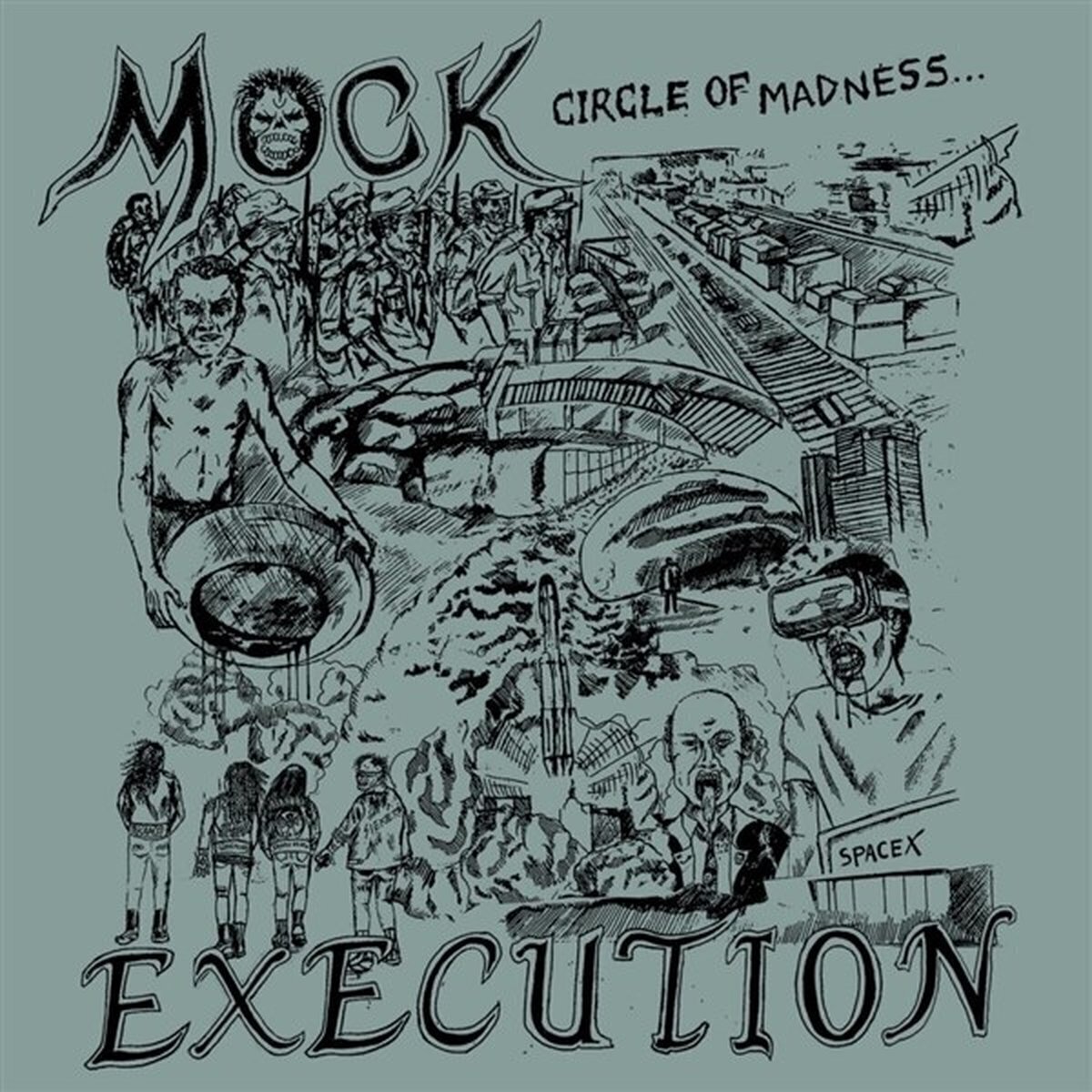 LP ploča Mock Execution - Circle Of Madness (LP)