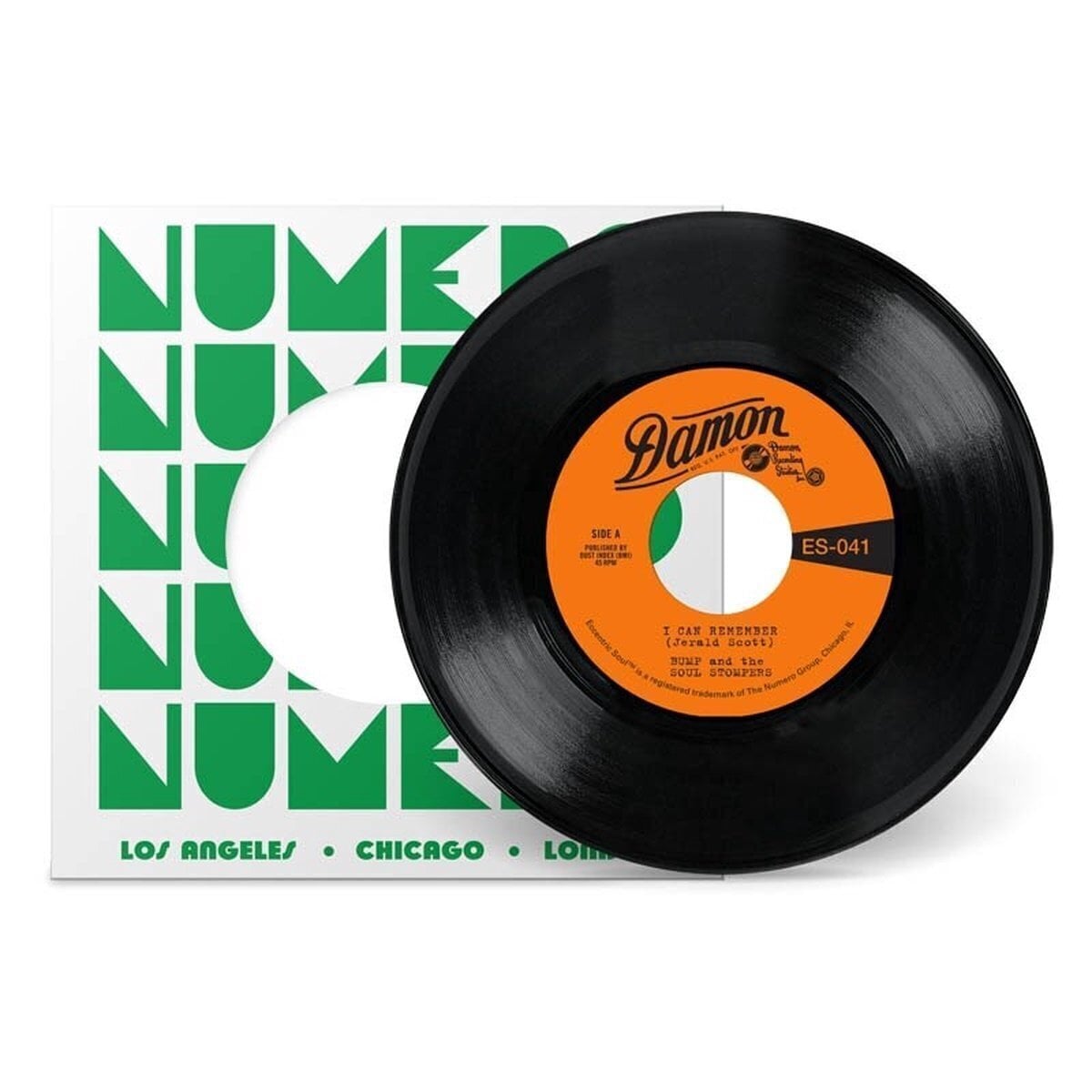 Vinylskiva Bump And The Soul Stompers - I Can Remember / Standing On The Outside (Reissue) (7")