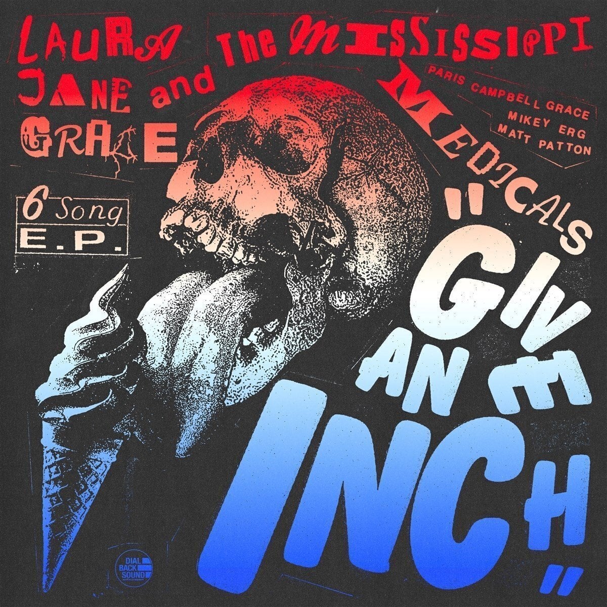 Schallplatte Laura Jane Grace And The Mississippi Medicals - Give An Inch (Limited Edition) (Coloured) (EP)