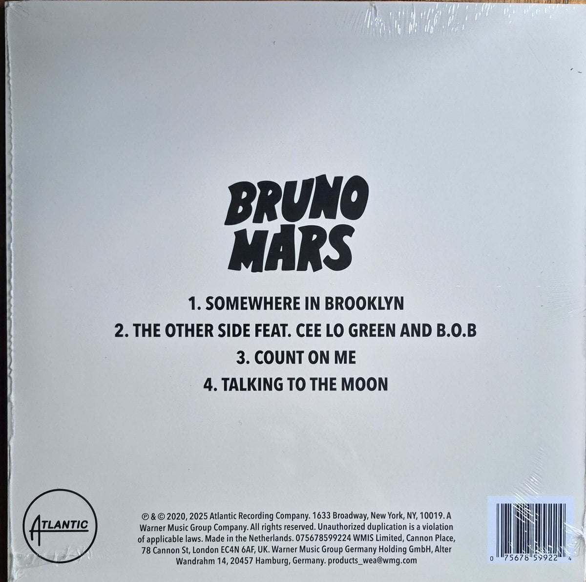 LP Bruno Mars - It's Better If You Don't Understand (LP)