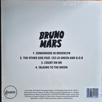 LP Bruno Mars - It's Better If You Don't Understand (LP) - 1