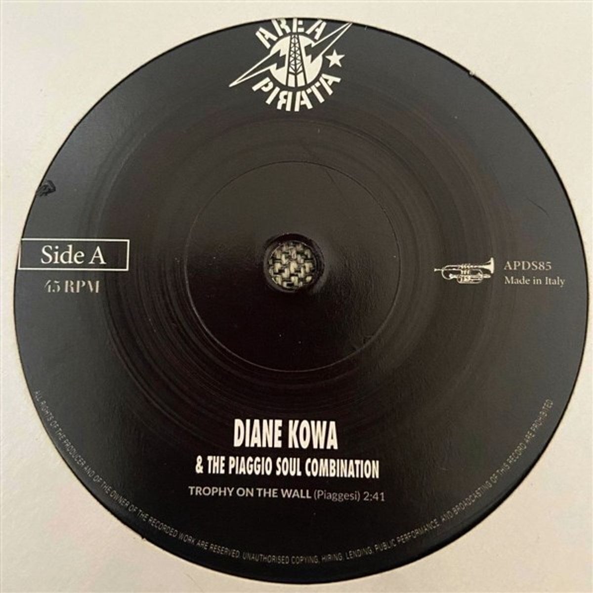 Vinylskiva Diane Kowa & The Piaggio Soul Combination & The Piaggio Soul Combination - Trophy on the Wall (LP)