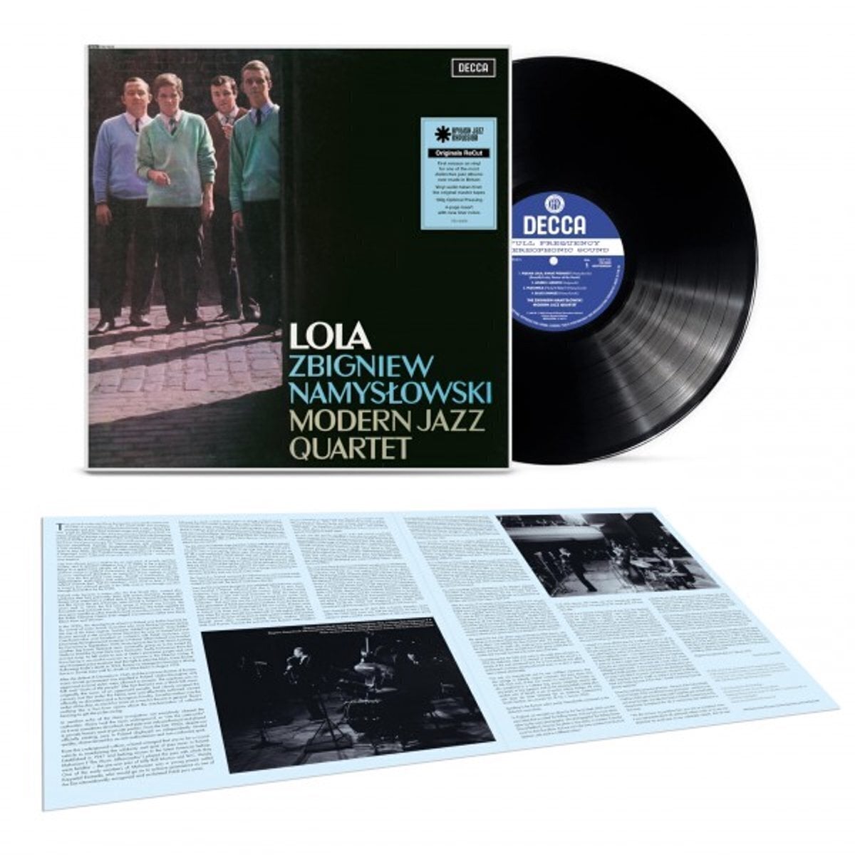 LP Zbigniew Modern Jazz Quartet Namyslowski - Lola (British Jazz Explosion) (High Quality) (LP)