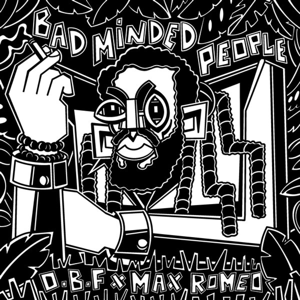 Disque vinyle O.B.F X Max Romeo - Badminded People (LP)