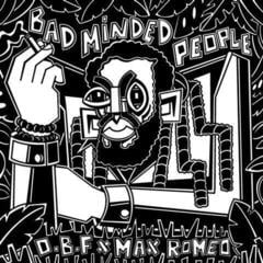 Disque vinyle O.B.F X Max Romeo - Badminded People (LP)