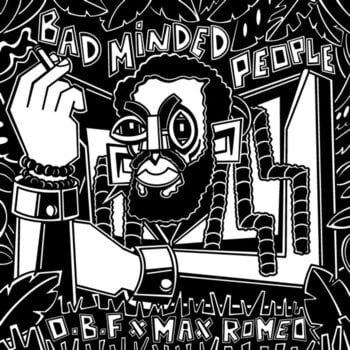 Disque vinyle O.B.F X Max Romeo - Badminded People (LP) - 1