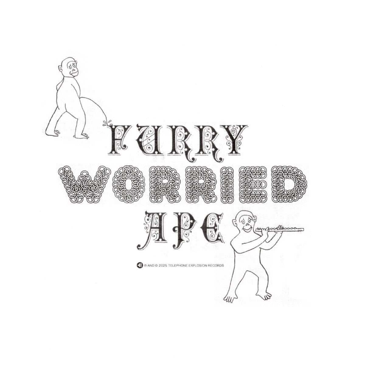 LP Badge Epoch - Furry Worried Ape (Limited Edition) (Green Coloured) (LP)